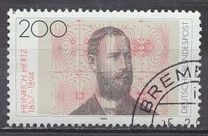 [The 100th Anniversary of the Death of Heinrich Hertz, Physicist, type BEA]