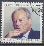 [The 80th Anniversary of the Birth of Willy Brandt, Politician, type BDW]