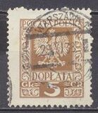 [Coat of Arms of Poland - Vertical Lines in Background, Tip CL]
