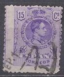 [King Alfonso XIII - Blue Control Numbers on Backside, Tipi BG3]