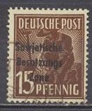 [Joint Allied Occupation Zones Stamps Overprinted "Sowjetische Besatzungs Zone", type B5]