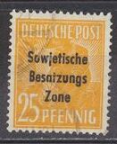 [Joint Allied Occupation Zones Stamps Overprinted "Sowjetische Besatzungs Zone", type B9]