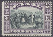 [The 100th Anniversary of the Death of Lord Byron, tip AO]