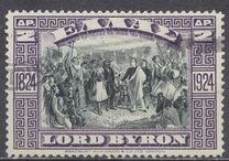 [The 100th Anniversary of the Death of Lord Byron, tip AO]