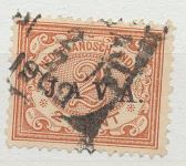 [Numeral stamps - Numerals on Colored Background, タイプ F2]