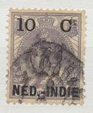 [Queen Wilhelmina - Netherlands Postage Stamps of 1899 Overprinted "NED.-INDIË" and Surcharged, Tip E]
