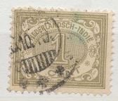 [Numeral stamps - Numerals on Colored Background, タイプ F1]