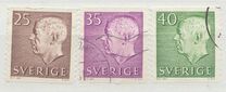 [King Gustaf VI Adolf of Sweden - New Values, type FA13]