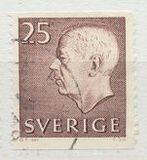 [King Gustaf VI Adolf of Sweden - New Values, type FA13]