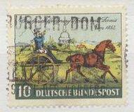 [The 100th Anniversary of the First Stamp From Thurn & Taxis, típus AE]