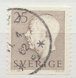 [King Gustaf VI Adolf of Sweden - New Values, type FA13]