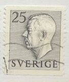 [King Gustaf VI Adolf of Sweden - Without Imprint, 유형 DB5]