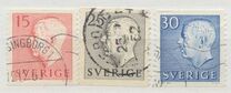 [King Gustaf VI Adolf of Sweden - New Engravement with Imprint, type EE1]