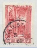 [Mountain Scenery and Uppsala Cathedral, type GT]