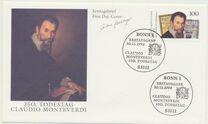 [The 350th Anniversary of the Death of Claudio Monteverdi, Composer, type BDV]