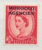 [Great Britain Postage Stamps Overprinted "MOROCCO AGENCIES", type S4]