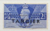 [Great Britain Postage Stamps Overprinted "TANGIER", Tip I]