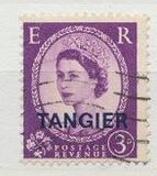 [Queen Elizabeth II - Great Britain Postage Stamps Overprinted "TANGIER", 類型 P5]