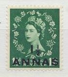 [Great Britain Postage Stamps Overprinted "BAHRAIN" & Surcharged, type XXJ2]