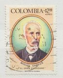 [Airmail - The 150th Anniversary of the Birth of Miguel Samper, 1825-1899, 類型 AMW]