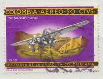 [Airmail - "History of Colombian Aviation", тип AES]