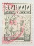 [Airmail - The 700th Anniversary of the Birth of Dante Alighieri, 1265-1321, type VW2]