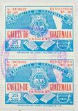 [Airmail - The 100th Anniversary of Guatemalan Stamps and the 100th Anniversary of Newspaper "Gaceta de Guatemala", type WN2]