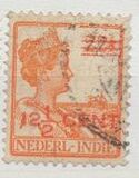 [Queen Wilhelmina - Postage Stamps of 1914-1915 Surcharged, प्रकार K9]