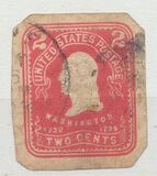 [Benjamin Franklin, 1706-1790 and George Washington, 1732-1799 - Bluish Paper, type A]