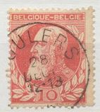 [King Leopold II. New issue, type AG]