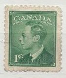 [King George VI As Previous Without Inscription "POSTES POSTAGE", Tip EO]
