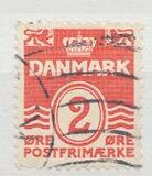 [Wavy Lines - Steel Engraving. Top Field on Left Lion's Top Paw Colored, type AS9]