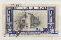 [Currency Revaluation - Founding of La Paz stamps of 1951 Surcharged, тип FT2]