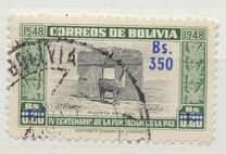 [Currency Revaluation - Founding of La Paz stamps of 1951 Surcharged, тип FN2]