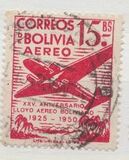 [Airmail Stamps - The 25th Anniversary of the Lloyd Aereo Boliviano, type FM5]