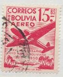 [Airmail Stamps - The 25th Anniversary of the Lloyd Aereo Boliviano, type FM5]