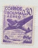 [Airmail Stamps - The 25th Anniversary of the Lloyd Aereo Boliviano, type FM1]