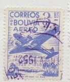 [Airmail Stamps - The 25th Anniversary of the Lloyd Aereo Boliviano, type FM4]