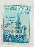 [Airmail Stamps - The 25th Anniversary of the Chaco Peace Settlement, Surcharged "XXV Aniversario Paz del Chaco", type IA5]