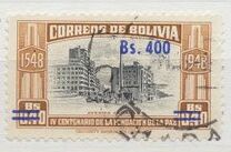 [Currency Revaluation - Founding of La Paz stamps of 1951 Surcharged, тип FP2]