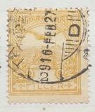 [Turul over Crown of Saint Stephen - Different Watermark, typ F86]