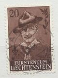 [The 50th Anniversary of Scouting Movement & the 100th Anniversary of the Birth of Robert Baden-Powell 1857-1941, տեսակ KF]