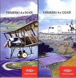 [Civil Aviation in Iceland - Imperforated on 1 or 2 Sides, 類型 AKB]