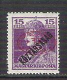 [Overprinted " Köztársaság", type Q1]