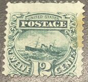 [S.S. Adriatic - Grill About 9½ x 9mm, type AA]