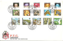 [Issues of 1978 of Rhodesia and New Value inscribed "ZIMBABWE", Вид K]