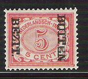 [Numeral Stamps & Queen Wilhelmina - Stamps of 1902-1905 Overprinted "BUTTEN - BEZIT.", tyyppi F19]