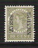 [Numeral Stamps & Queen Wilhelmina - Stamps of 1902-1905 Overprinted "BUTTEN - BEZIT.", tyyppi G25]