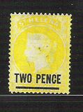 [Queen Victoria - Not Issued Stamps Surcharged, New Perforation, タイプ B24]