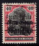 [German Empire Postage Stamps Overprinted "Gen.-Gouv. Warschau", タイプ B9]